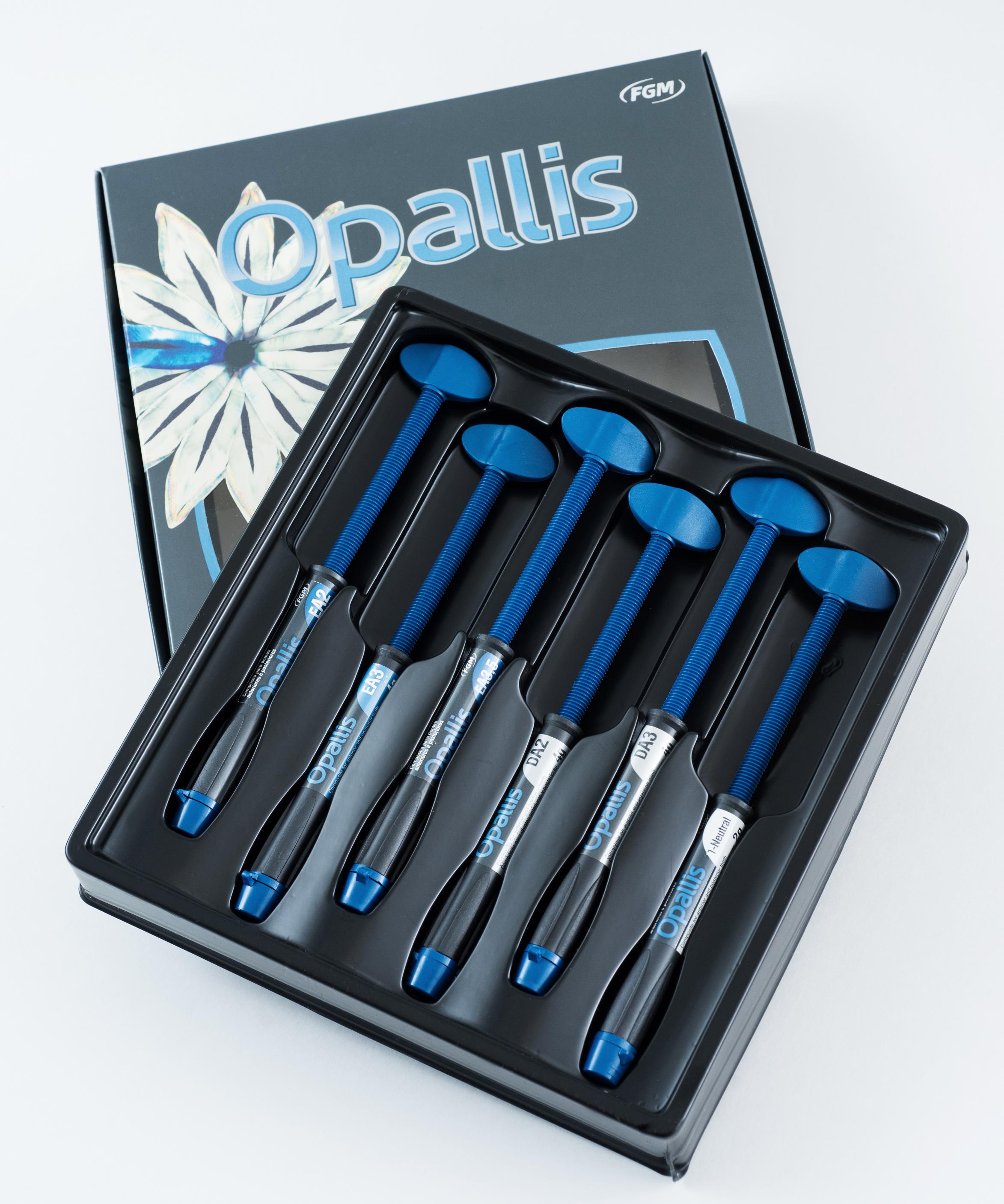 Opallis Basiс Kit Опалис композит для реставрации, набор (6шпр*4г) FGM