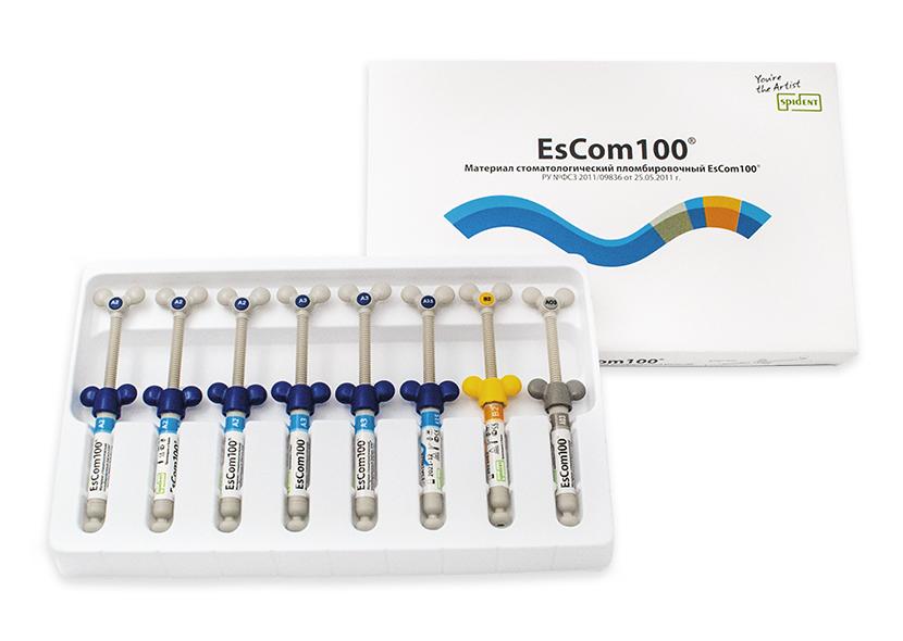 EsCom 100 Kit ЭсКом набор 8 шприцов x 4 г., А2/А2/А2/А3/А3/А3.5/ОА3/B2 