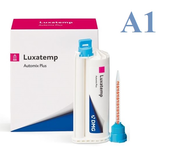 Luxatemp Automix Plus цвет A1 (76г+15 насадок 10:1) DMG
