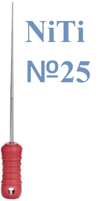 Spreader NiTi никель-титановый гибкий 25мм №25 Eurofile