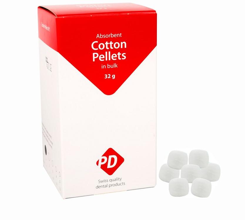 Шарики ватные Cotton Pellets №3, диаметр 3,6 мм, PD