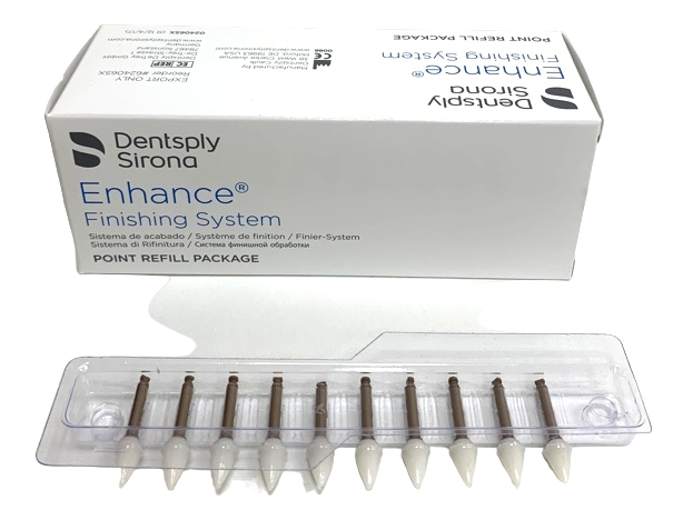 Enhanse силиконовые полиры, пламя (10шт) Dentsply