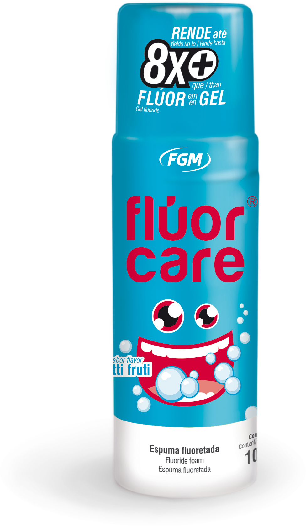 Fluor Care реминерализующая пенка, вкус тутти-фрутти (100мл) FGM