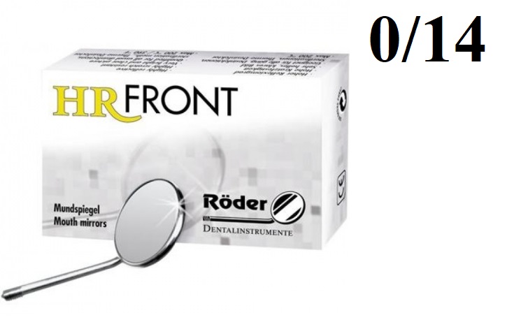Зеркало HR front плоское размер 0/14мм (12 шт) Rӧder