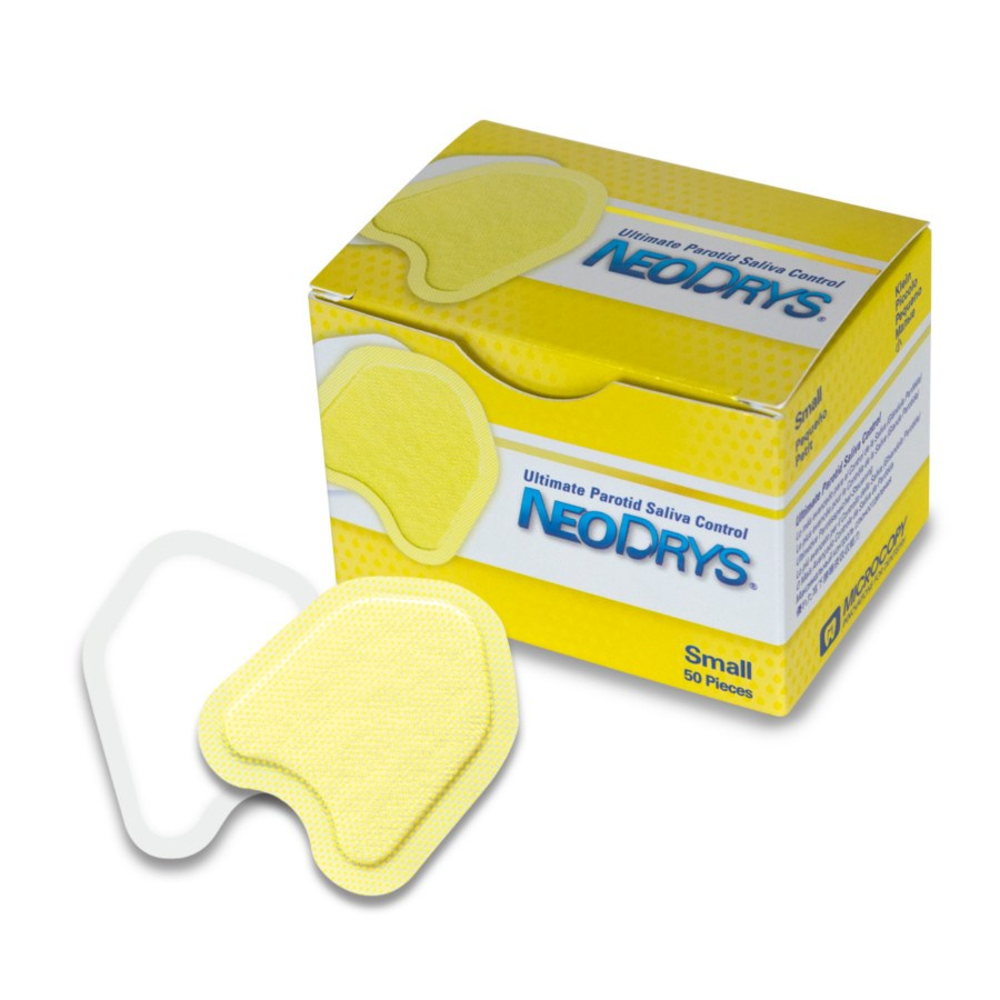 Neo Drys драй типсы, small, цвет желтый (50шт)