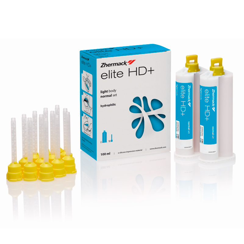 ELITE HD+LIGHT BODY NORMAL SET коррегирующий слой низкой вязкозти (2*50мл) Zhermack