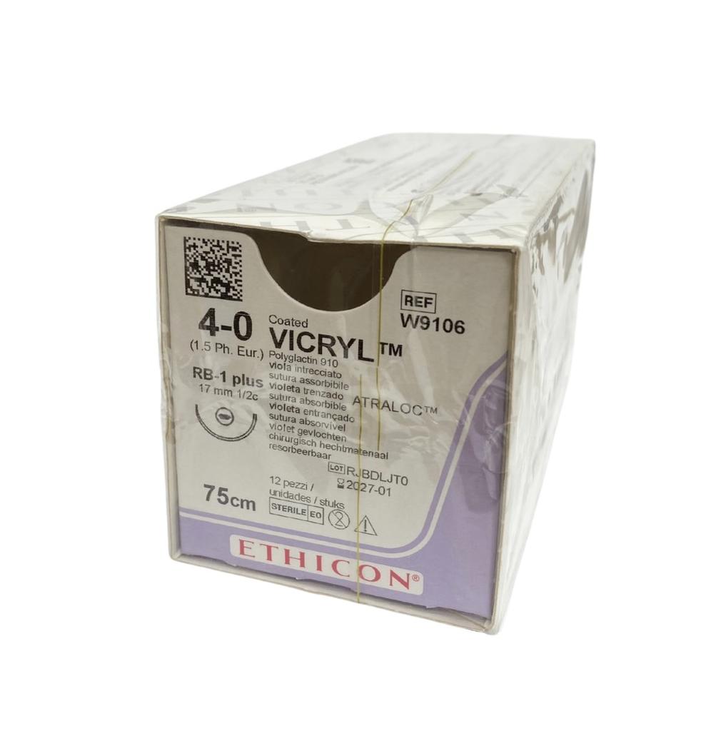 Vicryl Викрил 4/0 W9106