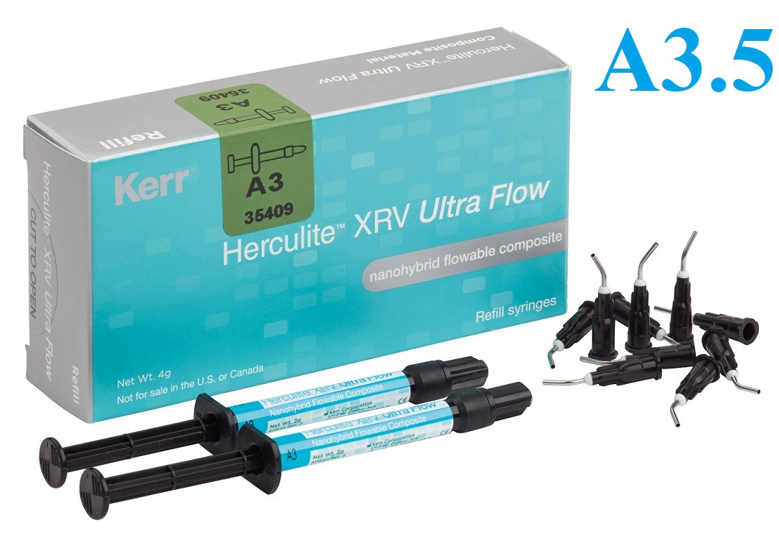 Herculite™ XRV Ultra Flow оттенок A3.5 (2шпр*2г) Kerr