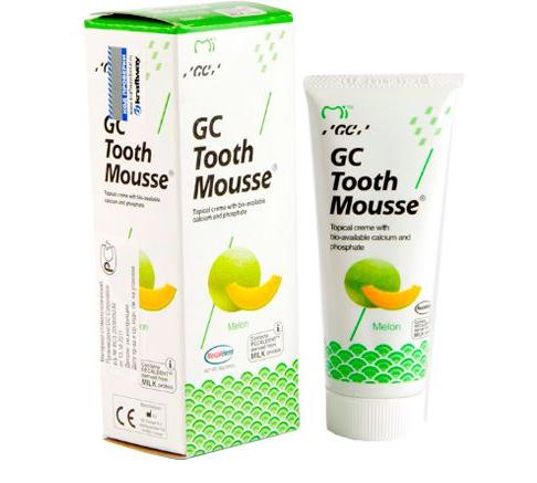 GC Tooth Mousse (дыня) паста для реминерализации и снижения чувствительности зубов