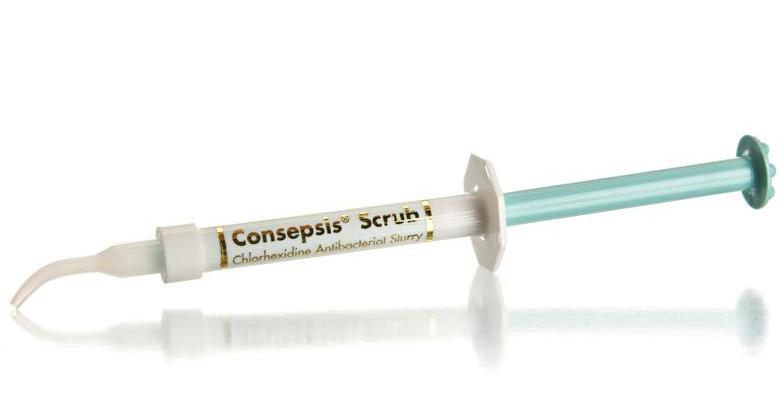 Consepsis scrub Консепсис  2% суспензия хлоргексидина (1шпр*1,2мл) Ultradent