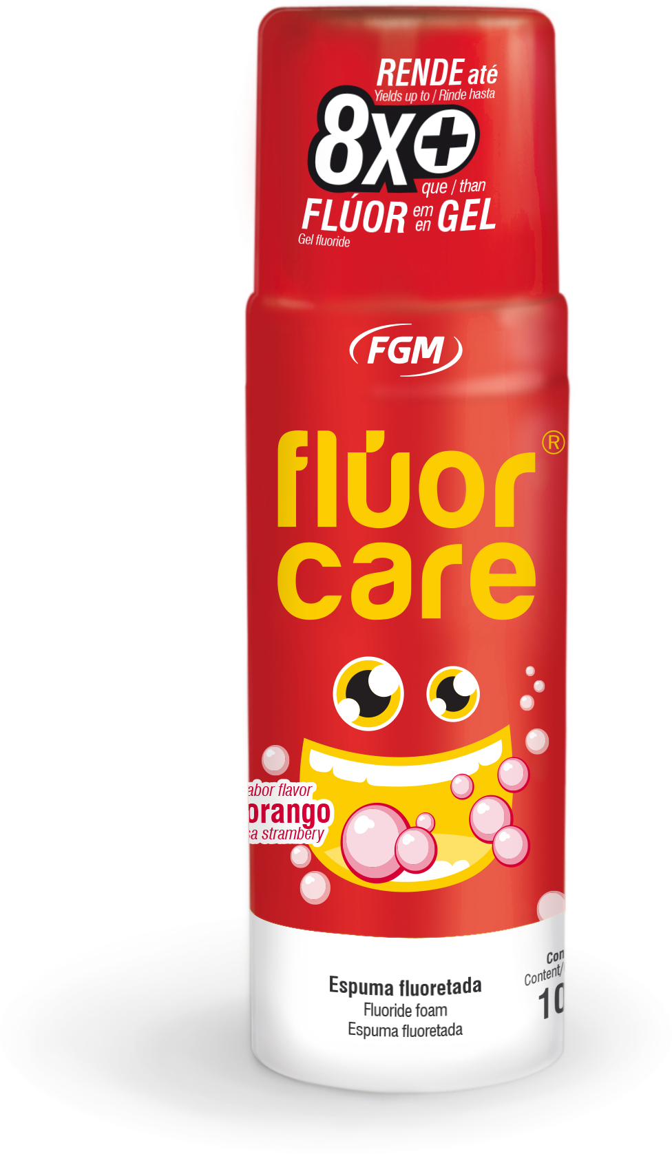 Fluor Care реминерализующая пенка, вкус клубника (100мл) FGM