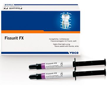 Fissurit FX Фиссурит композит для запечатывания фиссур (2шпр*2,5 мл) Voco