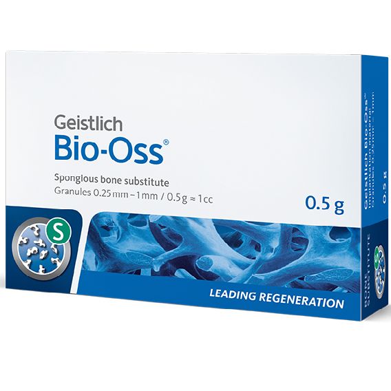 Bio-Oss spongiosa, гранулы S (0,25-1мм) 0.5 г
