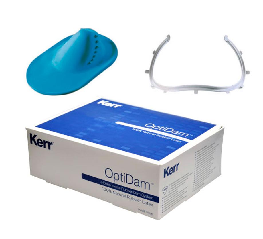 5200 OptiDam™ Posterior для жевательных зубов (рамка+10 листов) Kerr