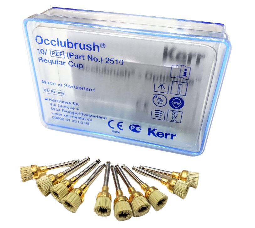 2510 Occlubrush™ щетка полировочная, чашка (10шт) Kerr