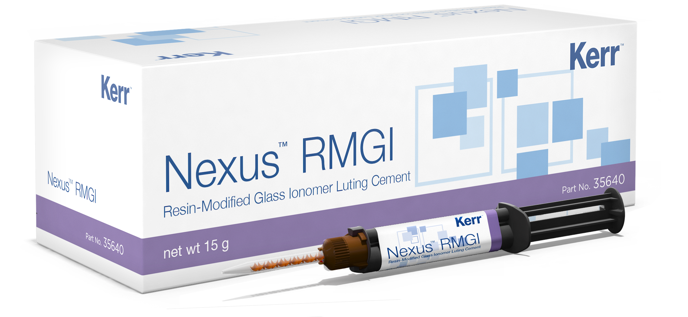 Nexus RMGI цемент стеклоиономерный цвет прозрачно-белый (1 шпр*5г) Kerr