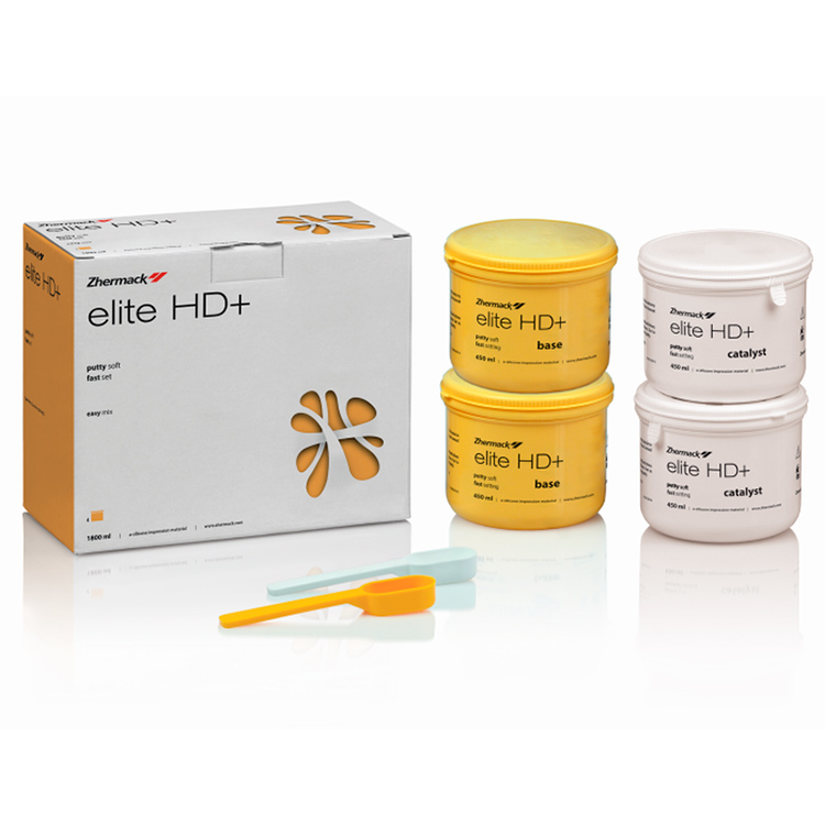 ELITE HD+PUTTY SOFT NORMAL SET базовый слой (4*450мл)