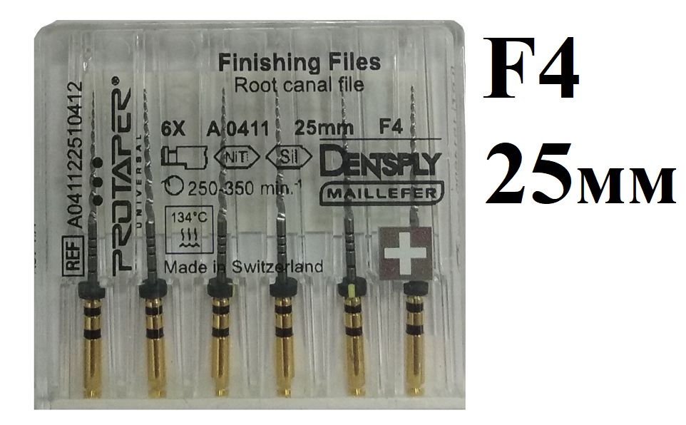 ProTaper Universal машинный F4 25 мм (6шт)