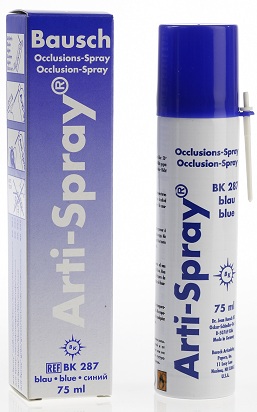 Артикуляционный спрей Arti-Spray синий (75мл) Bausch