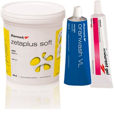 Zetaplus VL Intro kit набор (база 900мл + коррегирующий слой 140мл + активатор 60мл) Zhermack