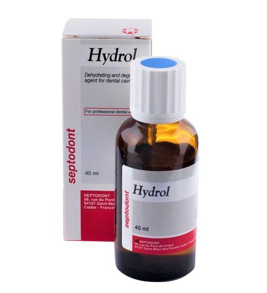 Hydrol средство для сушки и обезжиривания (45 мл) Septodont
