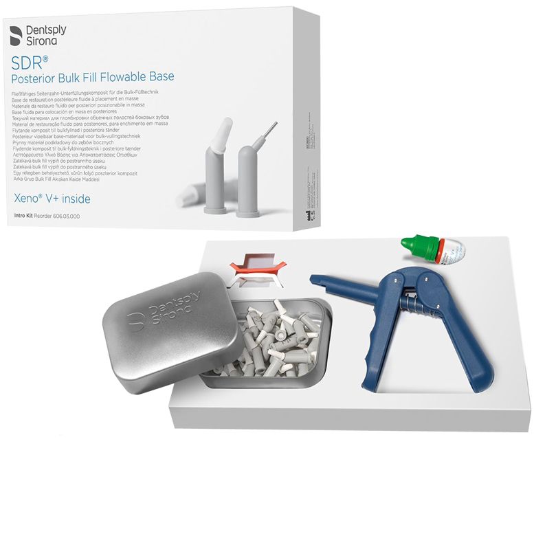 SDR PLUS набор стартовый оттенок Universal 60603047 (45 комп*0,25 г+адгезив+пистолет) Dentsply