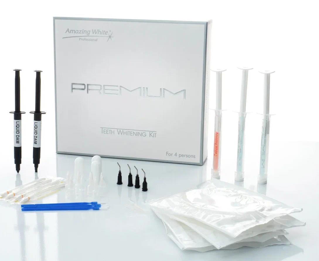 Amazing White Professional Premium 38% набор для клинического отбеливания (на 4 пациента)