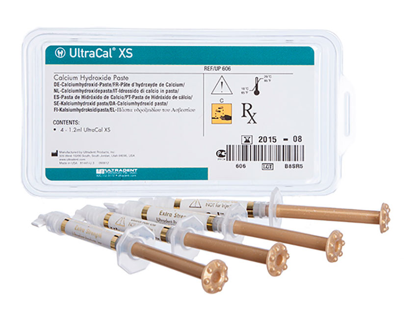 UltraCal XS Kit  паста на основе гидроокиси кальция (4шпр*1,2 мл) Ultradent 