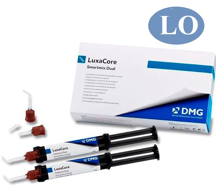 LuxaCore Z - Dual Smartmix светлый опак (2*9г + насадки) DMG