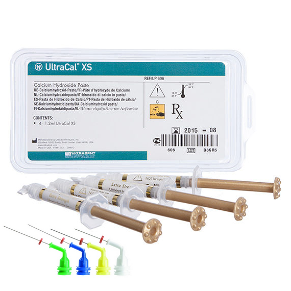 UltraCal XS Kit паста на основе гидроокиси кальция (4шпр*1,2 мл) Ultradent