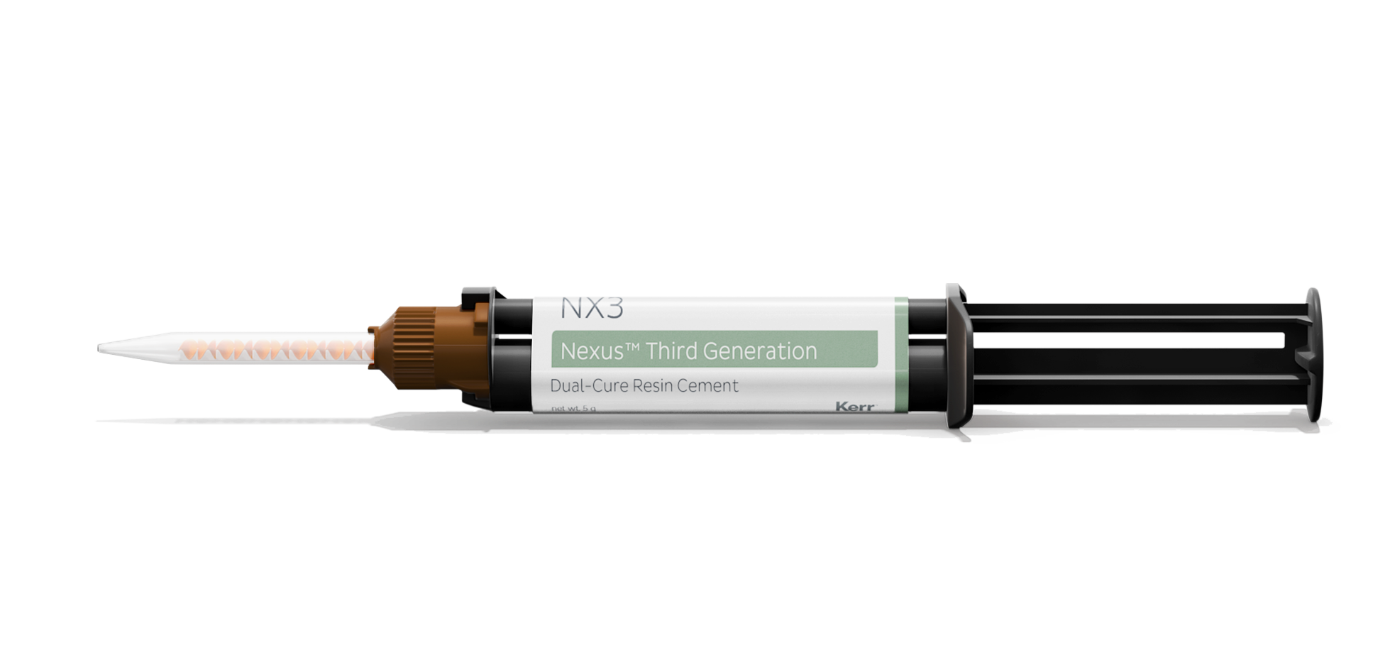 NX3 цемент двойного отверждения, прозрачный (5г) Kerr
