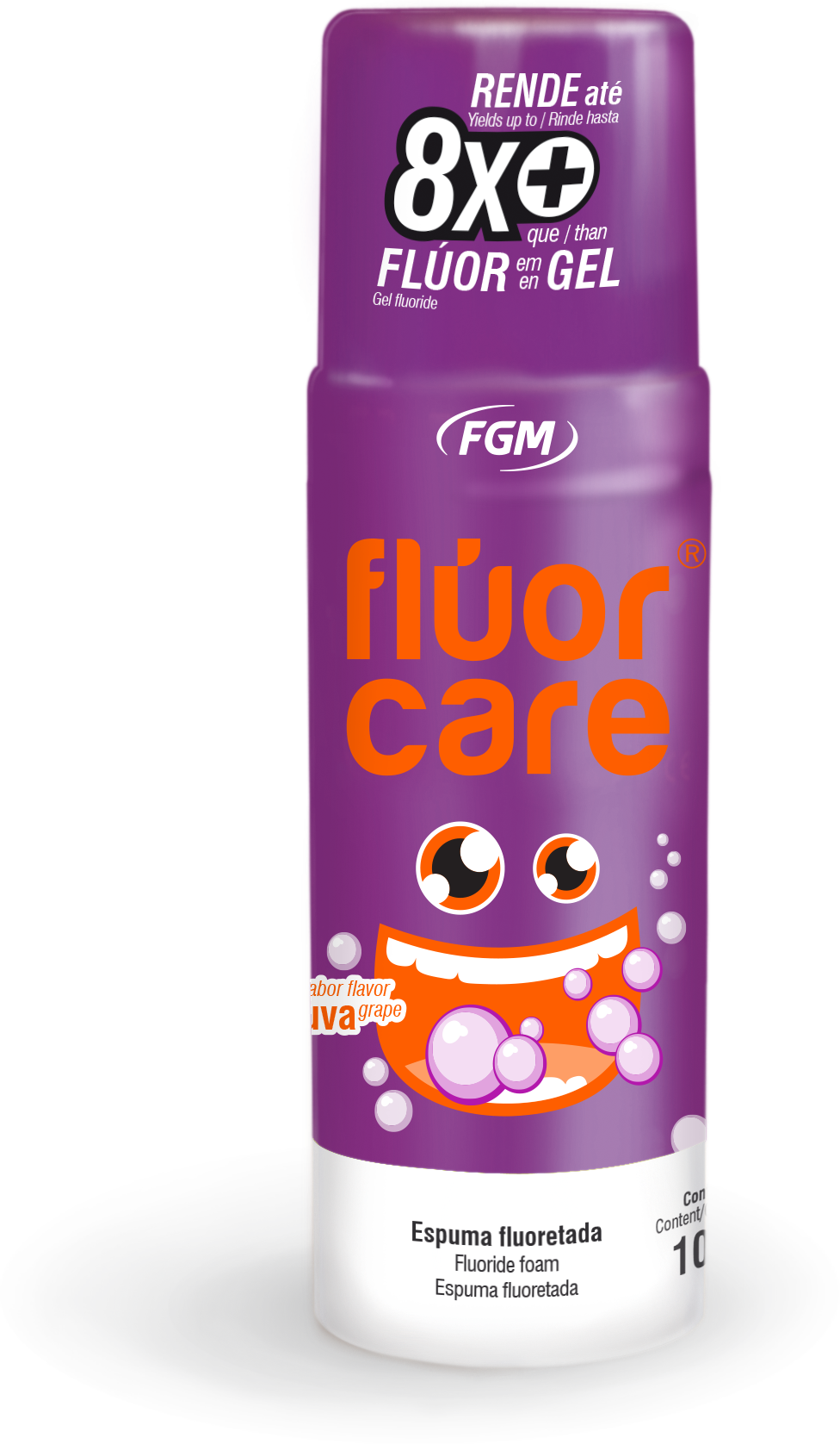 Fluor Care реминерализующая пенка, вкус виноград (100мл) FGM