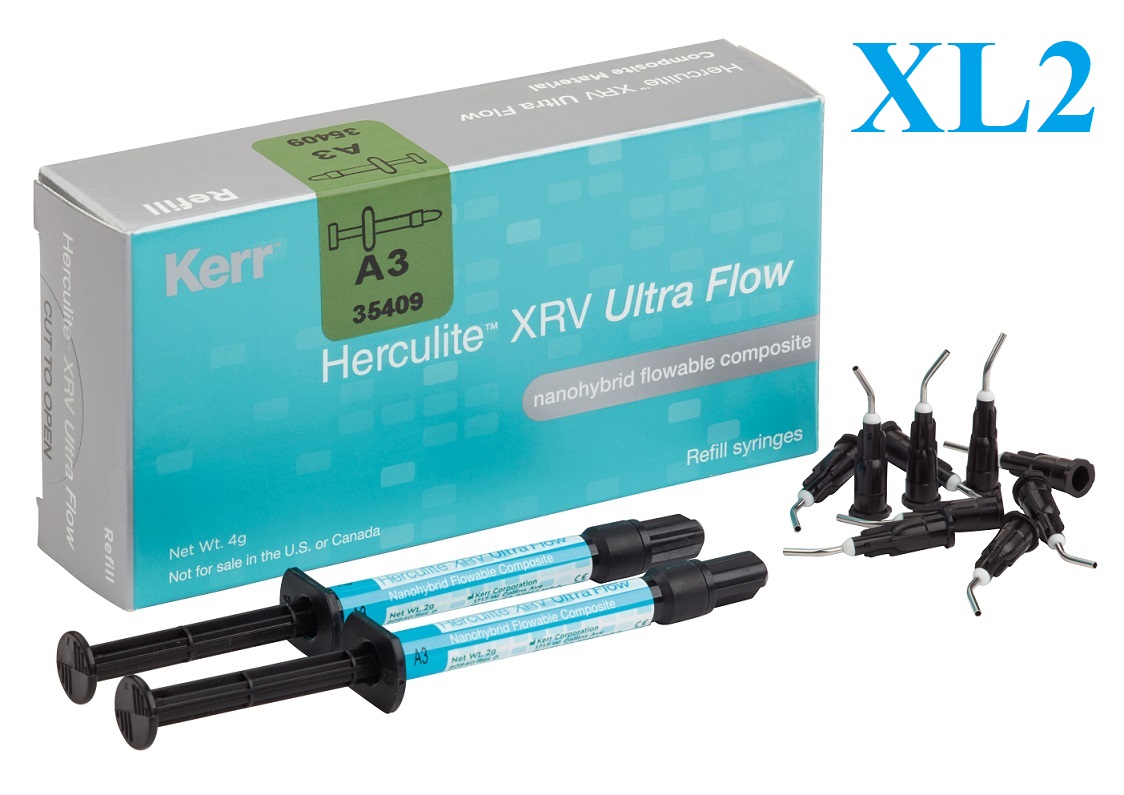 Herculite™ XRV Ultra Flow оттенок XL2 (2шпр*2г) Kerr