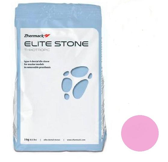 Elite Stone супер гипс IV класс Pink (3кг) Zhermack