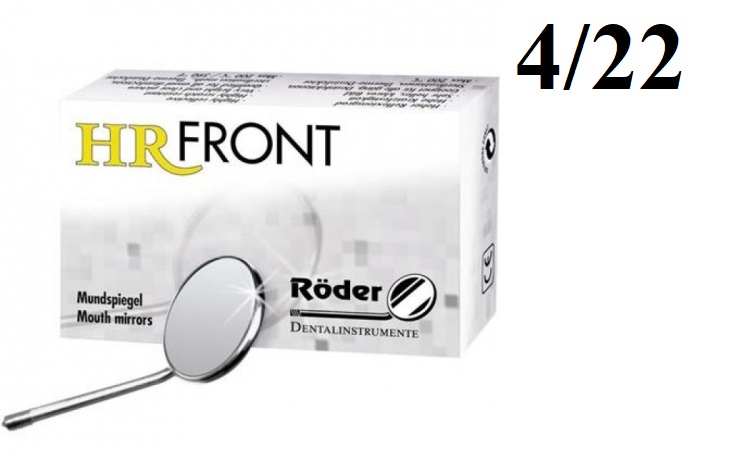 Зеркало HR front плоское размер 4/22мм (12шт) Rӧder