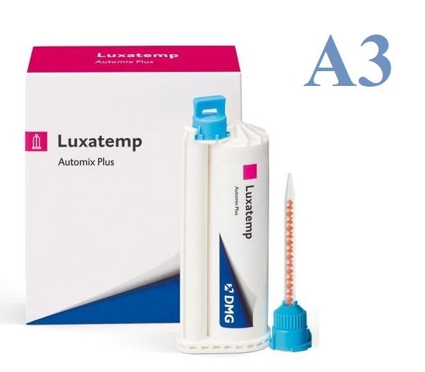 Luxatemp Automix Plus цвет A3 (76г+15 насадок 10:1) DMG