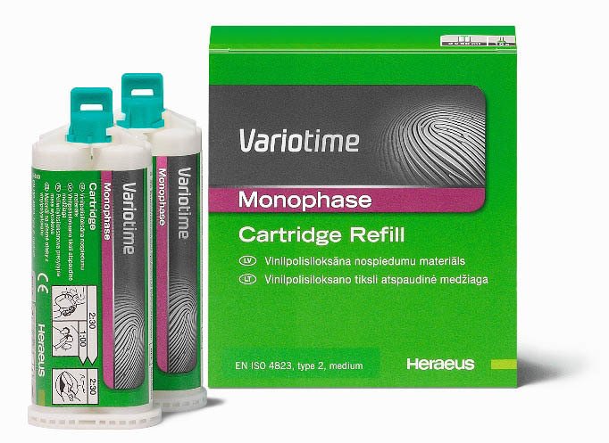 Variotime Mono Phase А-силикон для оттисков (2*50мл) Kulzer