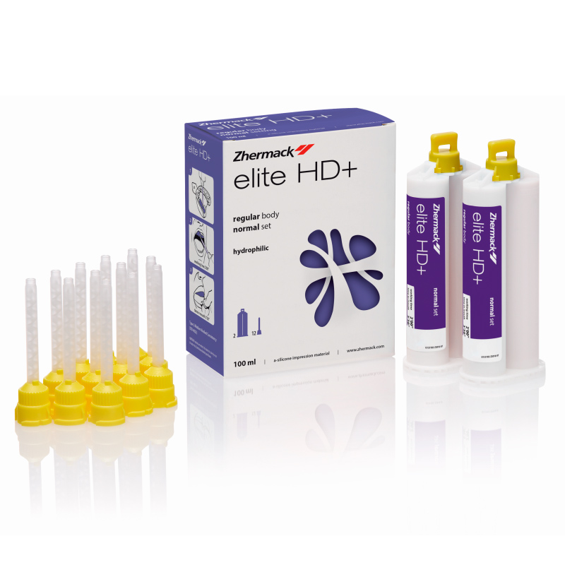 ELITE HD+REGULAR BODY NORMAL SET коррегирующий слой средней вязкозти (2*50мл) Zhermack