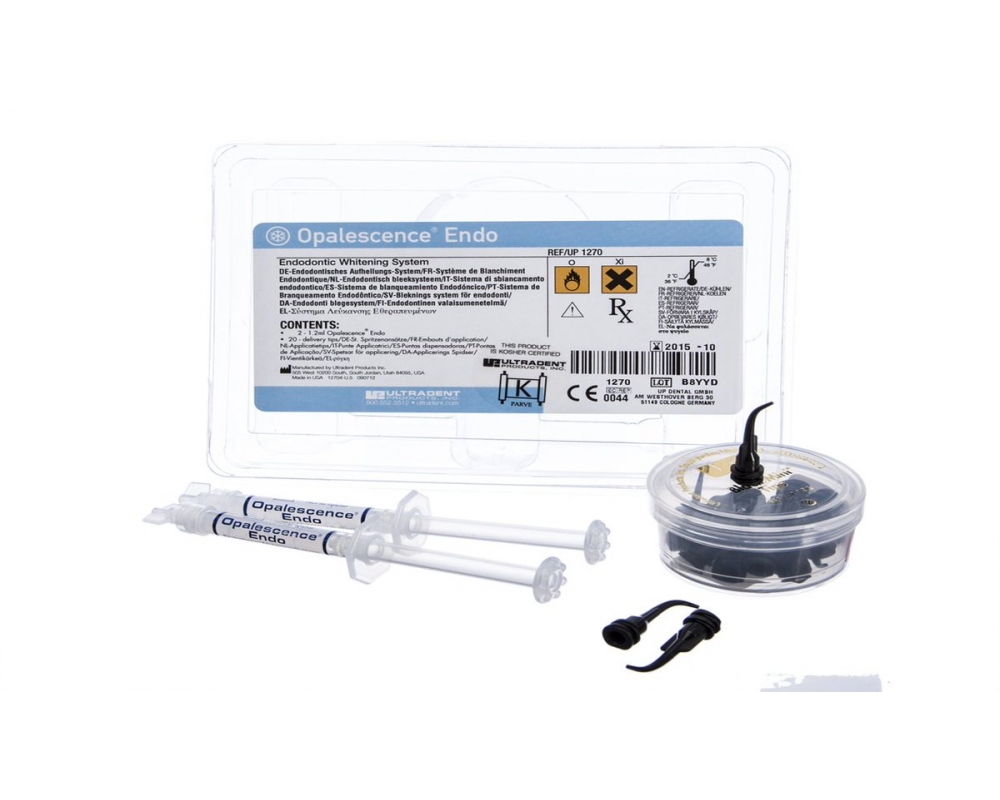 Opalescence Endo Kit внутриканальное отбеливание (2шпр*1,2мл+20 насад) Ultradent