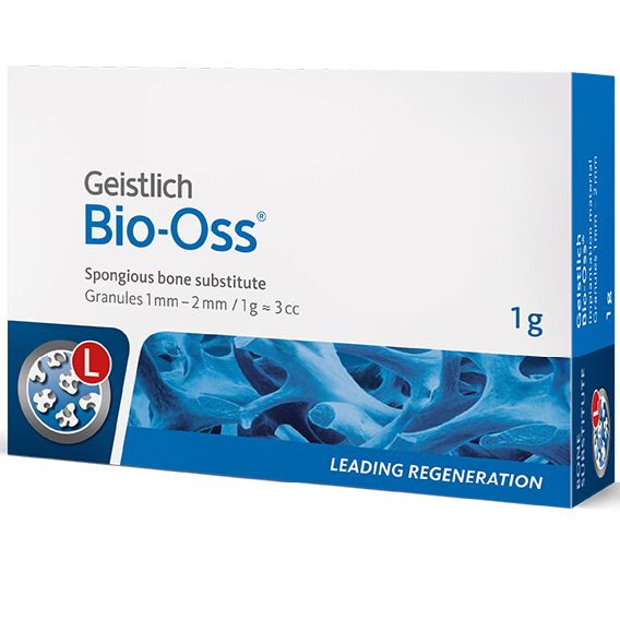 Bio-Oss spongiosa, гранулы L (1-2 мм) 1 г