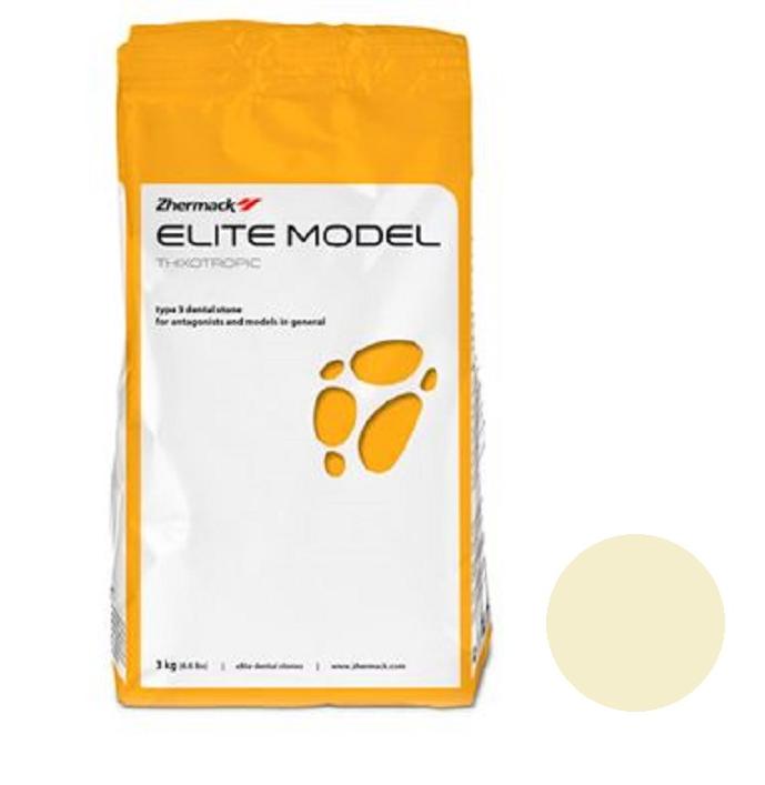 Elite Model гипс III класс Ivory слоновая кость (3кг) Zhermack