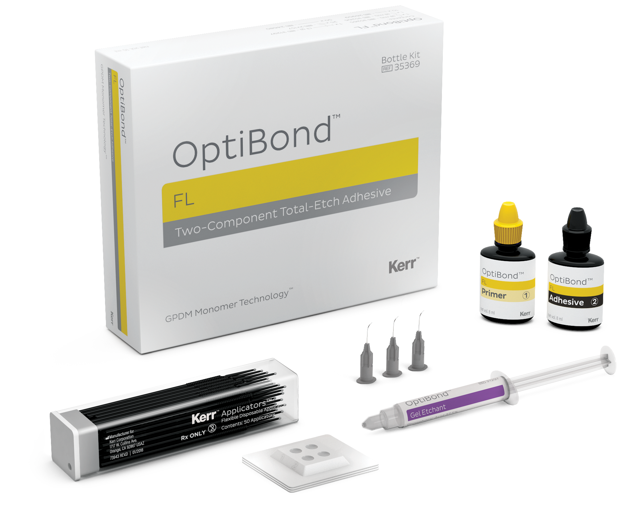 OptiBond™ FL адгезивная система 4-го поколения, набор (2*8мл) Kerr