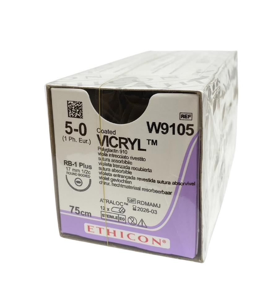 Vicryl Викрил  5/0 W9105
