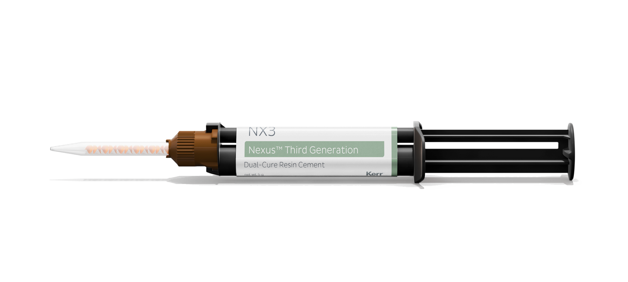 NX3 цемент двойного отверждения, жёлтый (5г) Kerr