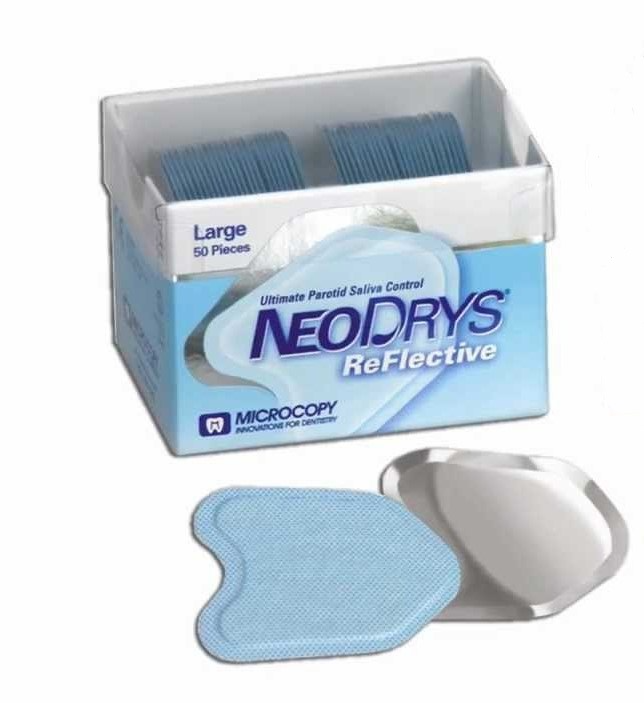 Neo Drys драй типсы, large, цвет синий(50шт)