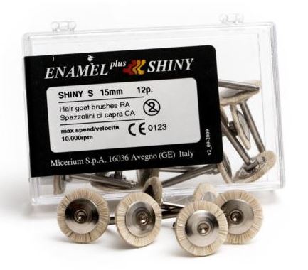 Щетка Shiny S из козьей щетины ENAMEL (12шт)
