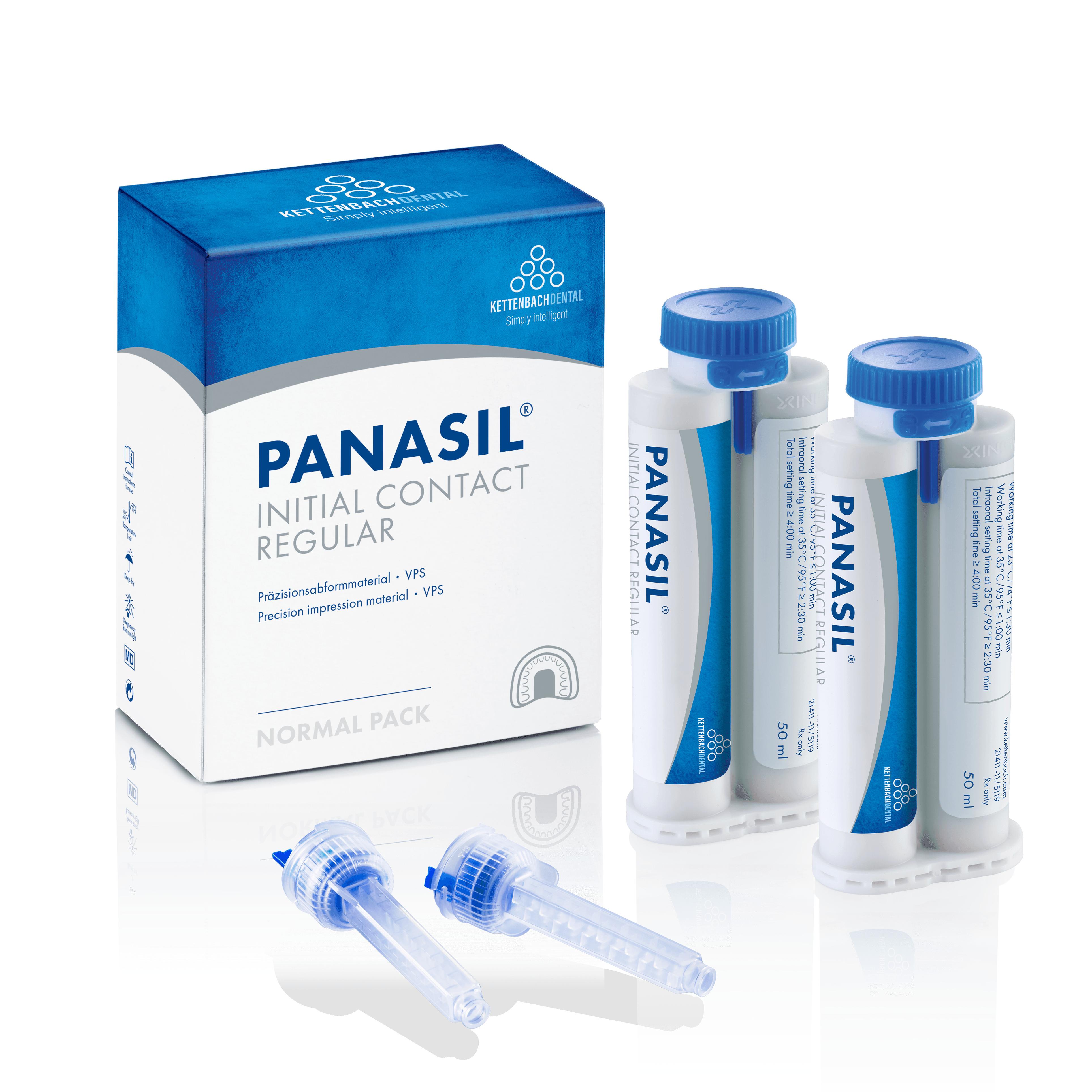 Panasil initial contact Regular коррегирующий материал (2х50 мл) Kettenbach