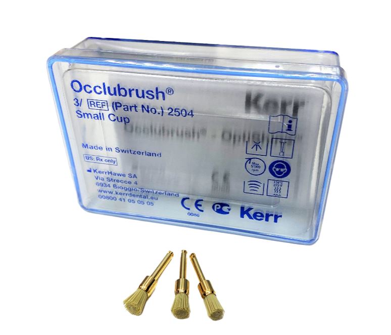 2504 Occlubrush™ щетка полировочная малая чашка (3шт) Kerr