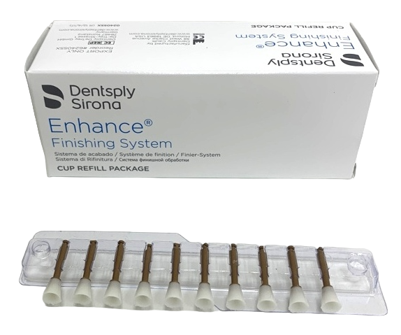 Enhanse силиконовые полиры, чашки (10шт) Dentsply