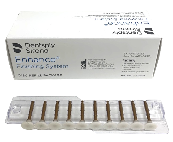 Enhanse силиконовые полиры, диски (10шт) Dentsply